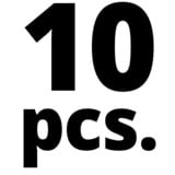 EINHELL Avvitatore ad impulsi pneumatico TC-PW 340 con accessori, set da 10 pezzi Nero/Rosso