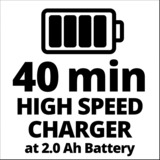 EINHELL Power X-Change Trapano avvitatore a percussione a batteria TE-CD 18/40 Li-i +64, 18 Volt, Cordless rosso/Nero