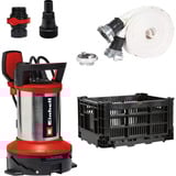 EINHELL Set di allagamento GE-DP 7535 N LL ECO, Pompe immersione e pressione rosso/Nero