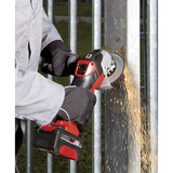 EINHELL Smerigliatrice angolare a batteria Power X-Change TC-AG 18/115 Li-Solo, 18 Volt rosso/Nero