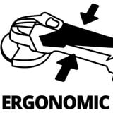EINHELL TC-AG 18/115 Li-Solo rosso/Nero
