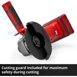EINHELL TC-AG 18/115 Li-Solo, 4431130, Smerigliatrice angolare rosso/Nero