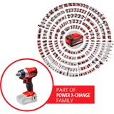 EINHELL TE-CW 18Li 1/2" 2900 Giri/min 215 Nm Nero, Rosso 18 V rosso/Nero, Chiave di impatto, Nero, Rosso, 1/2", 2900 Giri/min, 215 Nm, 4,027 m/s²