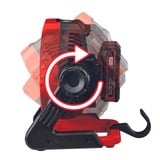 EINHELL Ventilatore a batteria Power X-Change GE-CF 18/2200 Li - Solo, 18Volt rosso/Nero