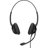 EPOS | Sennheiser | SENNHEISER IMPACT SC 268 Auricolare Cablato A Padiglione Ufficio Nero, Argento Nero, Cablato, Ufficio, 50 - 12000 Hz, 89 g, Auricolare, Nero, Argento