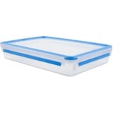 Emsa CLIP & CLOSE Rettangolare Scatola Traslucido 1 pz, Casella trasparente/Blu, Scatola, Rettangolare, Traslucido, 1 pz