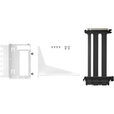 Fractal Design Flex 2 PCIe 4.0 x16 Bianco, supporto + cavo di prolunga bianco/Nero