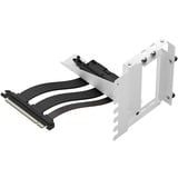 Fractal Design Flex 2 PCIe 4.0 x16 Bianco, supporto + cavo di prolunga bianco/Nero