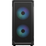 Fractal Design Focus 2 RGB Black TG Clear Tint, Chassis Tower Nero