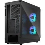 Fractal Design Focus 2 RGB Black TG Clear Tint, Chassis Tower Nero