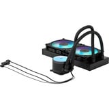 Fractal Design Radius 240 RGB Black, Raffreddamento ad acqua Nero