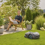 GARDENA Robot rasaerba smart SILENO pro 600m², Robot tagliaerba grigio/Turchese