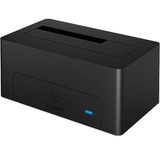 ICY BOX IB-1121-C31, Docking station Nero