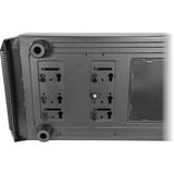 Inter-Tech 88881354, Chassis Tower Nero
