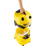 Kärcher WD 4 V-20/5/22, Aspira bagnato / asciutto giallo/Nero