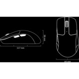 Keychron M2M-A1, Mouse da gioco Nero