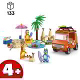 LEGO Bluey 11202 Vacanza sulla Spiaggia della Famiglia di Bluey con Macchina Giocattolo e 3 Minifigure, Regalo per Bambini 4+, Giochi di costruzione Regalo per Bambini 4+, Set da costruzione, 4 anno/i, Plastica, 133 pz, 379 g
