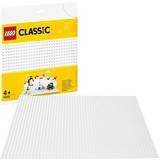 LEGO Classic Base bianca, Giochi di costruzione Lastra di fondazione, Ragazzo/Ragazza, 4 anno/i, 1 pz, 104 g