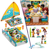 LEGO Friends 42664 Avventura sul Catamarano, Set con Barca Giocattolo, 4 Mini Bamboline e 2 Delfino, Idea Regalo 8+ Anni, Giochi di costruzione Set con Barca Giocattolo, 4 Mini Bamboline e 2 Delfino, Idea Regalo 8+ Anni, Set da costruzione, 8 anno/i, Plastica, 685 pz, 1,26 kg