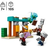LEGO Minecraft 21267 Pattuglia nel Deserto della Bestia, Gioco di Ruolo Bambini 7+ con 4 Personaggi del Videogioco e Accessori, Giochi di costruzione Gioco di Ruolo Bambini 7+ con 4 Personaggi del Videogioco e Accessori, Set da costruzione, 7 anno/i, Plastica, 105 pz, 166 g