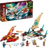 LEGO NINJAGO Battaglia in mare dei catamarani, Giochi di costruzione Set da costruzione, 9 anno/i, Plastica, 780 pz, 1,08 kg