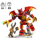 LEGO Ninjago Set da battaglia Mech Drago di Kai, Giochi di costruzione 