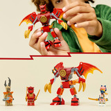 LEGO Ninjago Set da battaglia Mech Drago di Kai, Giochi di costruzione 
