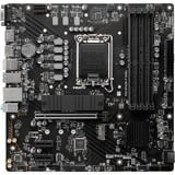 MSI PRO B760M-P DDR4 scheda madre Intel B760 LGA 1700 micro ATX Nero, Intel, LGA 1700, Intel® Celeron®, Intel® Pentium® Gold, LGA 1700, DDR4-SDRAM, 128 GB