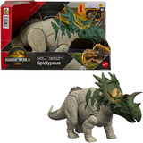 Mattel Jurassic World Wild Roar Spiclypeus, Gioco figura 