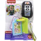 Mattel Laugh & Learn HXF50 giocattolo educativo, Anello di dentizione 0,5 anno/i, Batterie richieste, LR44, Plastica, Multicolore