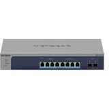 Netgear MS510TXUP switch di rete Gestito L2/L3/L4 10G Ethernet (100/1000/10000) Supporto Power over Ethernet (PoE) Grigio, Blu, Interruttore grigio, Gestito, L2/L3/L4, 10G Ethernet (100/1000/10000), Full duplex, Supporto Power over Ethernet (PoE), Montaggio rack