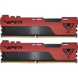 Patriot PVE2432G266C6K memoria 32 GB 2 x 16 GB DDR4 2666 MHz rosso/Nero, 32 GB, 2 x 16 GB, DDR4, 2666 MHz, 288-pin DIMM