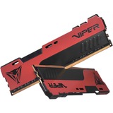 Patriot PVE2432G266C6K memoria 32 GB 2 x 16 GB DDR4 2666 MHz rosso/Nero, 32 GB, 2 x 16 GB, DDR4, 2666 MHz, 288-pin DIMM