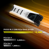 Patriot Viper PV553 2TB, Disco a stato solido Nero/Bianco