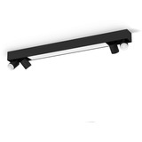 Philips Hue White & Color Ambiance Centris Spot da soffitto 4 pezzi, Luce LED Nero