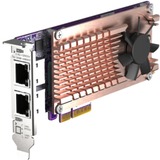 QNAP QM2-2P2G2T scheda di rete e adattatore Interno Ethernet 2500 Mbit/s Interno, Cablato, PCI Express, Ethernet, 2500 Mbit/s