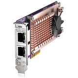 QNAP QM2-2P2G2T scheda di rete e adattatore Interno Ethernet 2500 Mbit/s Interno, Cablato, PCI Express, Ethernet, 2500 Mbit/s