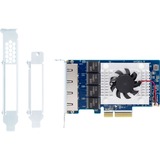 QNAP QXG-5G4T-111C, Scheda di rete 