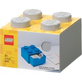 Room Copenhagen LEGO Cassetto da scrivania 4, Scatola di immagazzinaggio grigio
