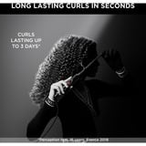 Rowenta KARL LAGERFELD Curls Forever CF311L, Apparecchio  per boccoli Nero/Rosso