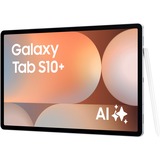 Samsung Galaxy Tab S Galaxy Tab S10+ 256 GB 31,5 cm (12.4") 12 GB Wi-Fi 6 (802.11ax) Platino, Argento, Tablet PC argento, 31,5 cm (12.4"), 2800 x 1752 Pixel, 256 GB, 12 GB, 2,8 GHz, Platino, Argento