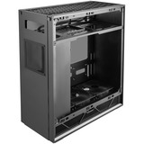 SilverStone ALTA F1 Tower Nero Nero, Tower, PC, Nero, ATX, micro ATX, Mini-ITX, Alluminio, Acciaio, Vetro temperato, Multi