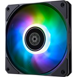SilverStone Air Slimmer 120 Case per computer, Processore Raffreddatore d'aria 12 cm Nero, Trasparente 1 pz Nero/trasparente, Raffreddatore d'aria, 12 cm, 63,67 pdc/min, Nero, Trasparente