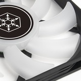SilverStone Air Slimmer 120 Case per computer, Processore Raffreddatore d'aria 12 cm Nero, Trasparente 1 pz Nero/trasparente, Raffreddatore d'aria, 12 cm, 63,67 pdc/min, Nero, Trasparente