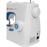 Singer M3205 macchina da cucito Macchina da cucire semiautomatica Elettrico bianco, Blu, Bianco, Macchina da cucire semiautomatica, Cucito, 4 tempi, Leva, Manopola, Elettrico