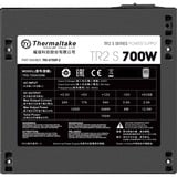 Thermaltake TRS-700AH2NK alimentatore per computer 700 W 20+4 pin ATX ATX Nero, Alimentatore PC Nero, 700 W, 230 V, 50 - 60 Hz, 9 A, Attivo, 120 W