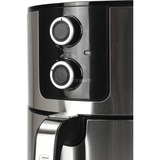 Unold 58655 friggitrice Doppia 5 L 1400 W Friggitrice ad aria calda Nero, Acciaio inox acciaio inox satinato/Nero, Friggitrice ad aria calda, 5 L, 1 kg, 80 °C, 200 °C, 60 min