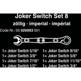 Wera 6001 Joker Switch 8 Imperial Set 1, Chiave 