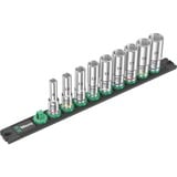 Wera Barra magnetica per bussole B Deep 1 Set di bussole per chiavi a cricchetto 3/8", chiave combinata   Nero/Verde
