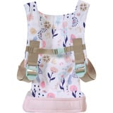 ZAPF Creation BABY born Baby Carrier Flower, Accessori della bambola BABY born Baby Carrier Flower, Zaino portabambola, 3 anno/i